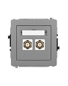 Gniazdo antenowe Karlik 27DGF-2.1