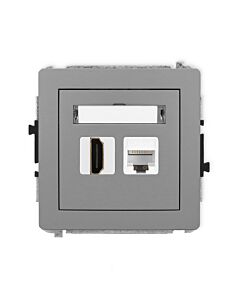 Gniazdo komputerowe, Gniazdo HDMI Karlik 27DGHK-46A