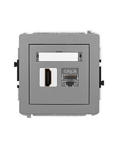 Gniazdo komputerowe, Gniazdo HDMI Karlik 27DGHK-88