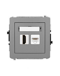 Gniazdo komputerowe, Gniazdo HDMI Karlik 27DGHK-45e