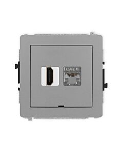 Gniazdo komputerowe, Gniazdo HDMI Karlik 27DGHKBO-46