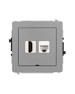 Gniazdo komputerowe, Gniazdo HDMI Karlik 27DGHKBO-46A