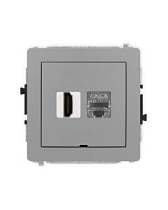 Gniazdo komputerowe, Gniazdo HDMI Karlik 27DGHKBO-88