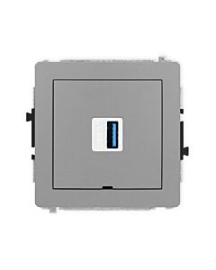 Gniazdo USB Karlik 27DGUSBBO-5