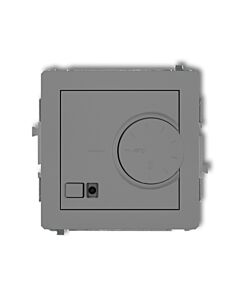 Regulator temperatury z czujnikiem powietrznym szary mat Karlik DECO 27DRT-2