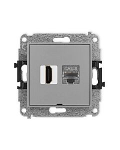 Gniazdo komputerowe, Gniazdo HDMI Karlik 27MGHKBO-88