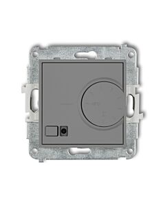 Regulator temperatury z czujnikiem podpodłogowym szary mat Karlik MINI 27MRT-1