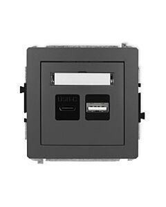 Gniazdo USB Karlik 28DCUSB-8