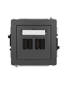 Gniazdo HDMI Karlik 28DHDMI-4