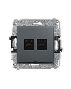 Gniazdo USB Karlik 28ICUSBBO-7