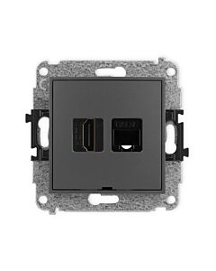 Gniazdo komputerowe, Gniazdo HDMI Karlik 28IGHKBO-45e
