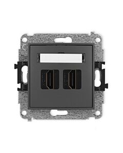 Gniazdo HDMI Karlik 28IHDMI-4