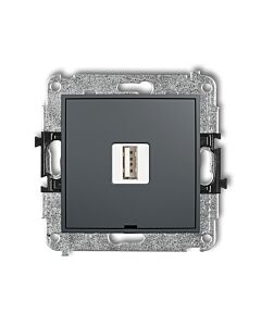 Gniazdo USB Karlik 28MCUSBBO-3