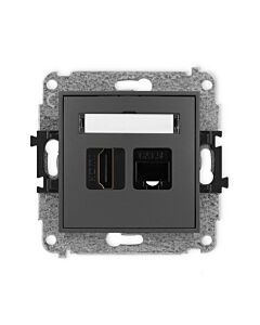 Gniazdo komputerowe, Gniazdo HDMI Karlik 28MGHK-45e