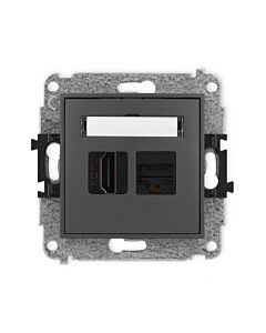 Gniazdo komputerowe, Gniazdo HDMI Karlik 28MGHK-86A