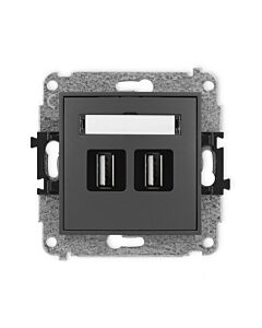 Gniazdo USB Karlik 28MGUSB-2