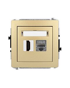 Gniazdo komputerowe, Gniazdo HDMI Karlik 29DGHK-88
