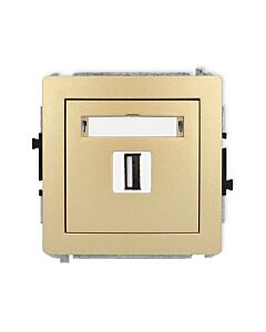 Gniazdo USB Karlik 29DGUSB-1
