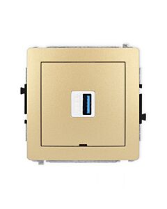 Gniazdo USB Karlik 29DGUSBBO-5