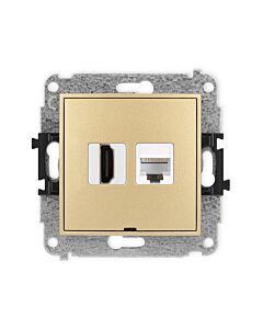 Gniazdo komputerowe, Gniazdo HDMI Karlik 29IGHKBO-86A