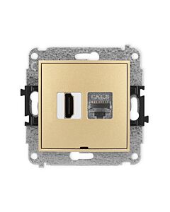 Gniazdo komputerowe, Gniazdo HDMI Karlik 29IGHKBO-88