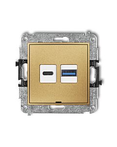 Gniazdo USB Karlik 29MCUSBBO-8