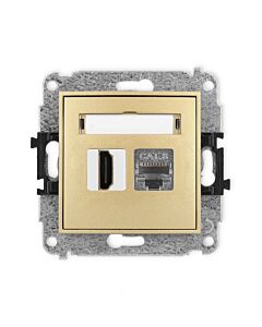 Gniazdo komputerowe, Gniazdo HDMI Karlik 29MGHK-88