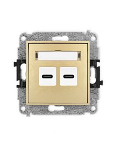 Gniazdo USB Karlik 29MGUSB-8