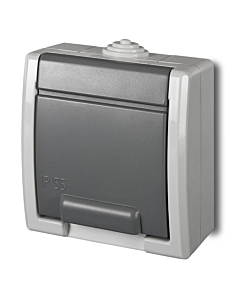 Gniazdo pojedyncze, Gniazdo hermetyczne Elektro-Plast Nasielsk 1241-10
