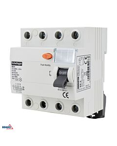 Wyłącznik r&oacute;żnicowoprądowy RCCB Typ A 4P 25A 30mA 10kA Schelinger A03-K8-4-25-030