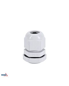 Dławik kablowy dławica z przeciwnakrętką 5-10mm IP68 szary PG-11 100szt. Bemko E45-DK-PG-11-S/1