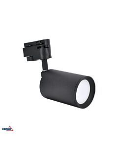 Oprawa reflektor VERKO GU10 lampa na szynoprzewód 35W czarna Bemko C41-VRK-1F-GU10BL