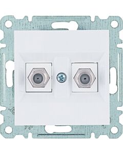 Gniazdo antenowe Hager WL3260