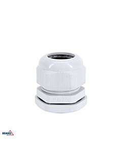 Dławik kablowy dławica z przeciwnakrętką 18-25mm IP68 szary PG-29 50szt. Bemko E45-DK-PG-29-S/1