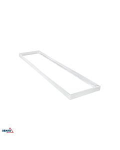 Ramka montażowa natynkowa do paneli LED ECO biała Bemko C79-RNT123-WH-ECO
