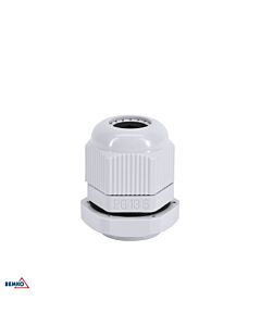 Dławik kablowy dławica z przeciwnakrętką 6-12mm IP68 szary PG-13.5 100szt. Bemko E45-DK-PG-13.5-S/1