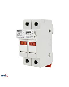 Rozłącznik bezpiecznikowy 2P 32A 1000V z kontrolką do wkładek CH10 Schelinger A13-FHC-2P-DC1000-32
