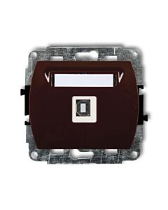 Gniazdo USB Karlik 4GUSB-3