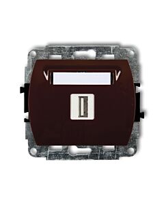 Gniazdo USB Karlik 4GUSB-5