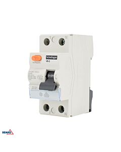 Wyłącznik r&oacute;żnicowoprądowy RCCB Typ A 2P 25A 30mA 10kA Schelinger A03-V8-2-25-030