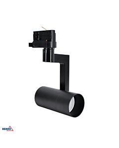 Oprawa reflektor VERKO GU10 lampa na szynoprzewód 35W czarna Bemko C41-VRK-3F-GU10BL