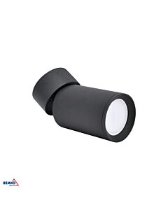 Oprawa lampa ścienno-sufitowa VERKO GU10 kinkiet reflektor 35W IP20 czarna Bemko C41-VRK-NT-GU10BL