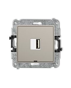 Gniazdo USB Karlik 60ICUSBBO-1