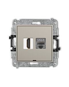 Gniazdo komputerowe, Gniazdo HDMI Karlik 60IGHKBO-88