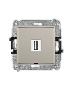 Gniazdo USB Karlik 60MGUSBBO-1