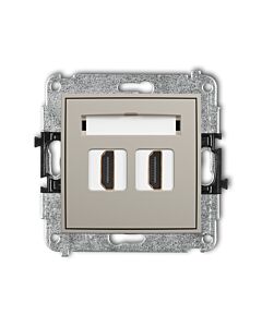 Gniazdo HDMI Karlik 60MHDMI-4