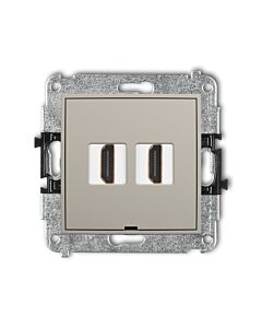 Gniazdo HDMI Karlik 60MHDMIBO-4
