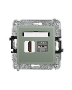 Gniazdo komputerowe, Gniazdo HDMI Karlik 61IGHK-46