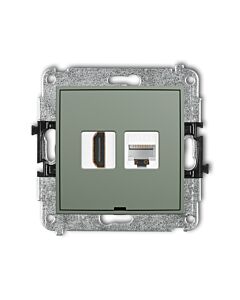 Gniazdo komputerowe, Gniazdo HDMI Karlik 61IGHKBO-46A