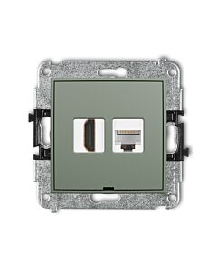 Gniazdo komputerowe, Gniazdo HDMI Karlik 61IGHKBO-45e
